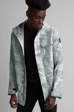 Chamarras Canada Goose Hombre Mexico - Wascana Chubasquero Black Label Multicolor HV8703465